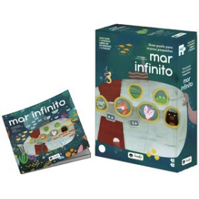 Juegos educativos PUZLE JUANITO BOOKS MAR INFINITO 140 PIEZAS (+6 años)