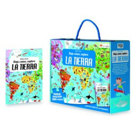 Juegos educativos PUZLE SASSI MANOLITO BOOKS LA TIERRA 205 PIEZAS (+6 años)