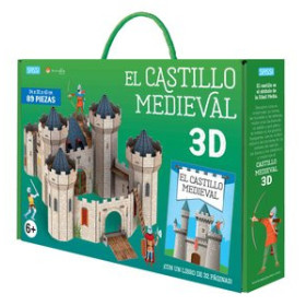 Juegos educativos PUZLE 3D Y LIBRO SASSI MANOLITO BOOKS EL CASTILLO MEDIEVAL 3D 89 PIEZAS (+6 años)