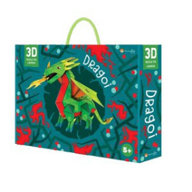 Juegos educativos PUZLE 3D Y LIBRO SASSI MANOLITO BOOKS HERENSUGE 3D - EUSKERA 55 PIEZAS (+5 años)