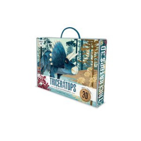 Juegos educativos PUZLE 3D Y LIBRO SASSI MANOLITO BOOKS TRICERATOPS 3D 37 PIEZAS (+6 años)