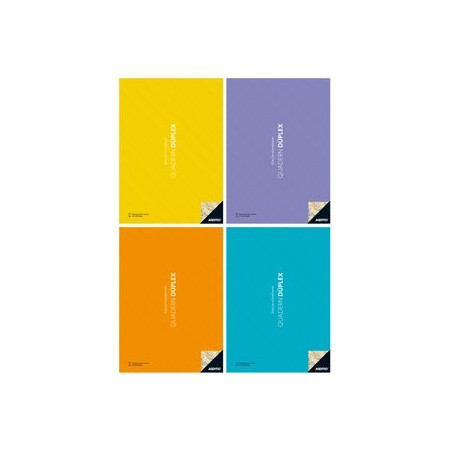Útiles para el profesorado QUADERN PROFESSOR ADDITIO DUPLEX A4 ASSORTIMENT