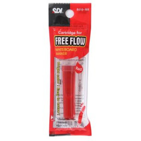 Recambios para marcadores de pizarra RECAMBIO  FREE FLOW RECARGABLE CONICO ROJO