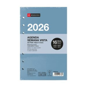 Recambios para agendas RECAMBIO AGENDA ANUAL (2026) MIQUELRIUS INTEGRAL ACTIVA 182x117 S/V