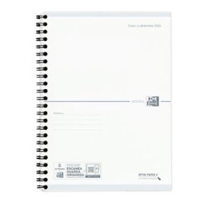 Agendas anuales RECAMBIO AGENDA ANUAL (2026) OXFORD MY FAB WIRE-O A5 210x150 S/V