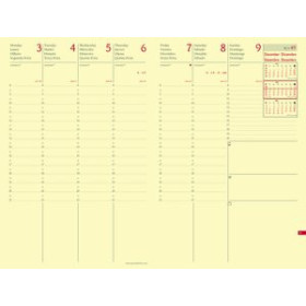 Recambios para agendas RECAMBIO AGENDA ANUAL (2026) QUO VADIS MINISTRE PRESTIGIO SP 240x160 S/V 2 PAG.