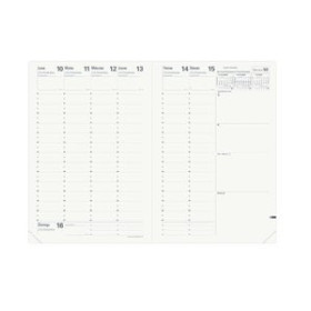 Recambios para agendas RECAMBIO AGENDA ANUAL (2026) QUO VADIS MINISTRE SP 160x240 S/V 2 PAG.