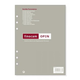 Recambios para agendas RECAMBIO AGENDA CATALAN FINOCAM R1010.2C OPEN 1000 155x215 FORMULARIOS