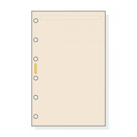 Recambios para agendas RECAMBIO AGENDA FINOCAM C243 CLASSIC 602 LISO 50h CREMA