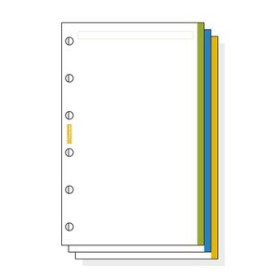 Recambios para agendas RECAMBIO AGENDA FINOCAM C245 CLASSIC 602 LISO 45h BANDA COLOR