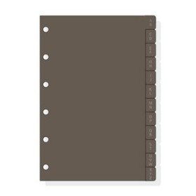 Recambios para agendas RECAMBIO AGENDA FINOCAM C261 CLASSIC 602 73x114 INDICE A-Z PLAST.12 PEST.