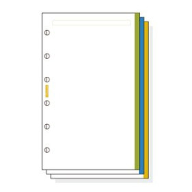 Recambios para agendas RECAMBIO AGENDA FINOCAM C345 CLASSIC 603 LISO 45h BANDA COLOR