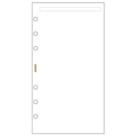 Recambios para agendas RECAMBIO AGENDA FINOCAM C942 CLASSIC 609 94x171 LISO 50h