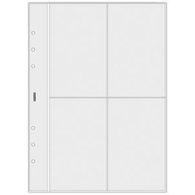 Recambios para agendas RECAMBIO AGENDA FINOCAM R1066 OPEN 1000 155x215 FUNDA para 4 TARJETAS 6 uds.