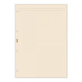 Recambios para agendas RECAMBIO AGENDA FINOCAM R4043 OPEN 4000 210x297 LISO COLOR CREMA 50h