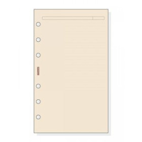 Recambios para agendas RECAMBIO AGENDA FINOCAM R443 OPEN 400 LISO COLOR CREMA 50h