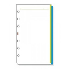 Recambios para agendas RECAMBIO AGENDA FINOCAM R445 OPEN 400 LISO 50h BANDA COLOR