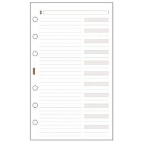 Recambios para agendas RECAMBIO AGENDA FINOCAM R454 OPEN 400 91x152 TELEFONOS 50h