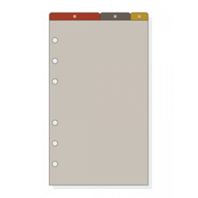 Recambios para agendas RECAMBIO AGENDA FINOCAM R462 OPEN 400 SEPARADORES SUPERIORES JUEGO de 3