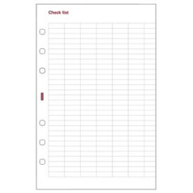 Recambios para agendas RECAMBIO AGENDA FINOCAM R501 OPEN 500 117x181 CHECKLIST