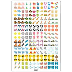 Recambios para agendas RECAMBIO AGENDA SENFORT IKI 155x210 PEGATINAS 5h