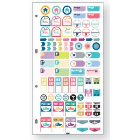 Recambios para agendas RECAMBIO AGENDA SENFORT PLANNER 140x260 PEGATINAS 3h