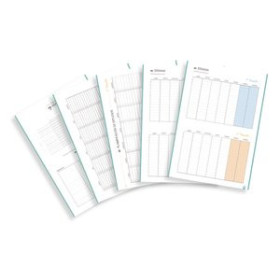 Recambio 4 taladros RECAMBIO CARCHIVO GRADIENT A4 100h 90gr 4 TALADROS CUADRIC.5x5