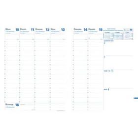 Recambios para agendas RECAMBIO CATALAN AGENDA ANUAL (2026) QUO VADIS PRESIDENT CT 210x270 S/V 2 PAG.