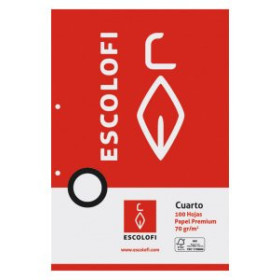 Recambio 2 taladros RECAMBIO ESCOLOFI 4º 100h 70gr 2 TALADROS CUADRIC.3x3 PAUTA C/MARGEN