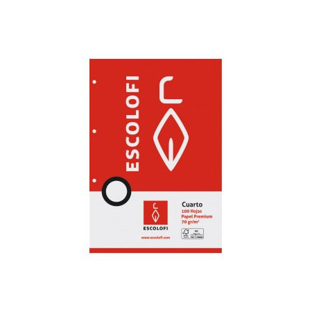 Recambio 4 taladros RECAMBIO ESCOLOFI 4º 100h 70gr 4 TALADROS CUADRIC.3x3 PAUTADA C/MARGEN