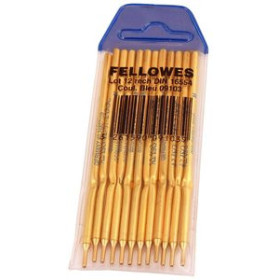 Recambios para bolígrafos RECAMBIO FELLOWES BOLIGRAFO CON PEANA AZUL PACK DE 12 UNIDADES