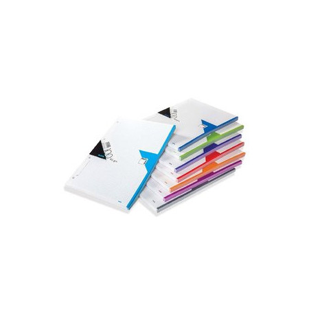Recambio 4 taladros RECAMBIO PACSA ENCOLADO A4 100h 90g 4 TALADROS CUADRIC.5x5 GRIS