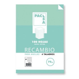 Recambio 4 taladros RECAMBIO PACSA Fº 100h 70g 4 TALADROS CUADRIC.4x4