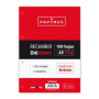 Recambio 4 taladros RECAMBIO PAPYRUS UNICLASIC A5 100h 90g 4 TALADROS CUAD.4x4 C/MARGEN