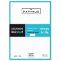 Recambio 4 taladros RECAMBIO PAPYRUS UNICOLOR1 A4 100h 90g 4 TALADROS CUAD.5x5 TURQUESA