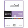 Recambio 4 taladros RECAMBIO PAPYRUS UNICOLOR5 A4 100h 90g 4 TALADROS CUAD.5x5 COLORES PASTEL
