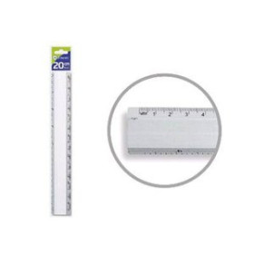 Instrumentos de medida REGLA de ALUMINIO BISMARK 20CM