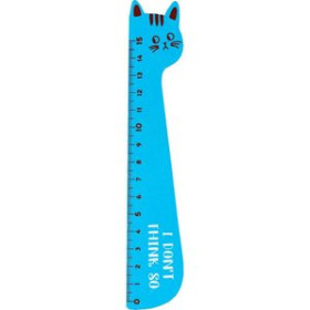 Instrumentos de medida REGLA de MADERA CENTRUM 15 CM GATO SURTIDO