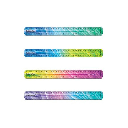 Instrumentos de medida REGLA MAPED TWIST&FLEX 30 CM DECORADA FLEXIBLE IRROMPIBLE
