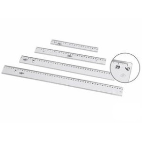 Instrumentos de medida REGLAS de PLASTICO FAIBO 30cm