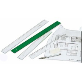 Instrumentos de medida REGLAS GRADUADA S/BISEL TRANSP 50 CMS