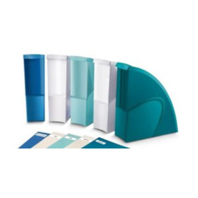 Revisteros plásticos y metálicos REVISTERO PLASTICO CEP 674+ Ri RIVIERA AZUL PORCELANA