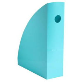 Revisteros plásticos y metálicos REVISTERO PLASTICO EXACOMPTA MAG-CUBE AQUAREL VERDE PASTEL