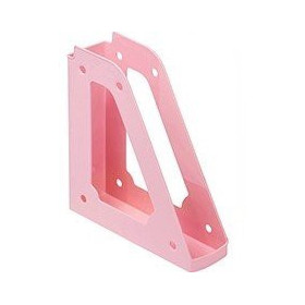 Revisteros plásticos y metálicos REVISTERO PLASTICO FAIBO ROSA PASTEL
