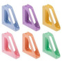 Revisteros plásticos y metálicos REVISTERO PLASTICO FAIBO SURTIDO PASTEL CAJA DE 10