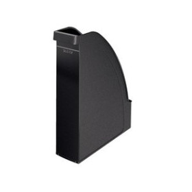 Revisteros plásticos y metálicos REVISTERO PLASTICO LEITZ PLUS A4 78mm OPACO NEGRO