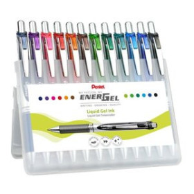 Rollers de tinta gel retráctiles ROLLER GEL RT. PENTEL BL-77 ENERGEL 0
