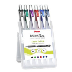 Rollers de tinta gel retráctiles ROLLER GEL RT. PENTEL BL-77 ENERGEL 0