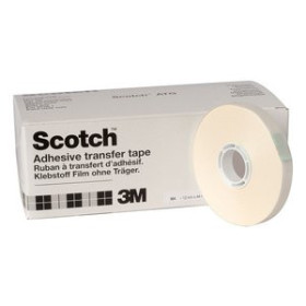 Cintas adhesivas doble cara ROLLOS CINTA TRANSFERIDORA 44M X12MM