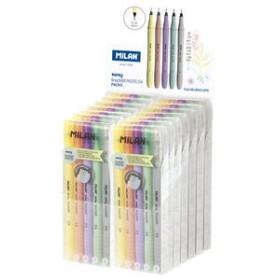 Rotuladores de colores ROTULADOR  MILAN SWAY FINELINER 0.4 mm EXPOSITOR de 14 ESTUCHES (5 rotul x estuche)